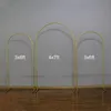 Party Decoration One Set 3 Gold Arch Stands Without Cover Balloon Flower Arched Frames for Event Wedding Chiara Stand