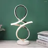 Table Lamps Simple Modern Spiral LED Desk Lamp Living Room Home Bedside Decorative Lighting