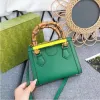 2Sizes Pochette Marmont Diana Bamboo Bag 5a جودة مصمم جلدي أصلي حقيبة يدوية على عاتق الجسم الكتف