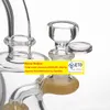 Clear Glass Bowl For Glass Bong 14mm 18mm Male Joint Smoke Tool Bowls Slide Bongs Water Pipes Dry Herb Holder 698