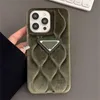 İPhone 13 Pro Max Case 14 için Lüks Marka Cep Telefonu Kılıfı 14 Plus 12 11 Tasarımcı Geri Kapak Mektubu Kılıfları Kadın Mobil Iphoen Kabuğu