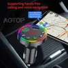 F9 voiture lecteur MP3 voiture MP3 U disque TF carte appel Support mains libres bluetooth Fm modulateur Fm émetteur chargeur de voiture