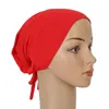 Beanies Beanie/Skull Caps Modal Muslim Turban Hat Inner Hijab Islamic Underscarf Bonnet India女性ヘッドラップターバンテ弾性包帯