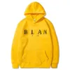 Designer Luxury Balans Sweat à capuche pour hommes et femmes en peluche imprimé classique Tendance de la mode, polyvalent et confortable