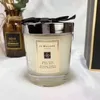 incenso Contenitore per candele votive in vetro bianco alto cristallo all'ingrosso con coperchio per regalo candela 200g