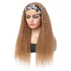 Bandeaux de mode 2023, fausses occurrences humaines, vente en gros de bandeaux, perruques et cheveux bouclés fabriqués par Indian Hair Machine pour les femmes noires