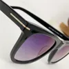 تصميم أزياء جديد Cat Eye Sunglasses 0336 أسيتات إطار بسيط وشعبي متعدد الاستخدامات نظارات حماية UV400 في الهواء الطلق