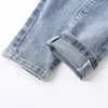 Jeans printemps automne 2 3 4 5 6 8 10 ans vêtements pour enfants solide serré élastique pantalon Denim Jeans 230406