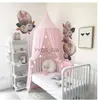 Klamboe Hangende Koepel Nettent Meisjes Prinses Speelkasteel Babybed Luifel Klamboe Gordijn Kinderkamer Beddengoed Accessoires YQ231106