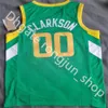 Maglie da basket stampate personalizzate 2023 16 Simone Fontecchio 24 Walker Kessler 20 Udoka Azubuike 23 Lauri Markkanen 41 Kelly Olynyk 00 Clarkson