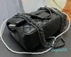 sheepskin bag designer double pocket coconut handle leather caviar sheepskin quilted purse crossbody shoulder bag