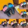 Designer Sandals Pool Pillow Mules Women Sunset Flats Luxury Comfort Mules Pumpkins Print Padded Front Strap Slippers Easy-to-wear Slides