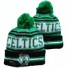 Gorros de luxo Celtics Beanie Boston designer Winter Bean homens mulheres design de moda chapéus de malha outono boné de lã carta jacquard unissex crânio quente esporte chapéu de malha a14