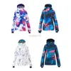 Inne artykuły sportowe Wodoodporne wiatroodporne garnitur narciarski dla damskiej kurtki lub spodni lodowe śnieg na zewnątrz snowboardowe odzież marka moda dziewczyna noszenie HKD231106