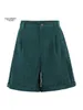 Damesshorts Vintage shorts Briendje Stijl Dames shorts Summer Casual Solid Women's Shorts 230406