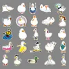 50PCS Cartoon Ducks Stickers Water Animals Teal Stickers Cartoon Animal Kids Sticker Toy Graffiti Funny Sticker For Kids