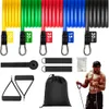 Resistance Bands Set Bodybuilding Home Gym Equipment Professional Weight Training Fitness Elastic Rubber Workout Expander 230406