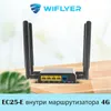 WE826-T2 4G WiFi Router EC25-E Modem SIM Card Slot for Home 4-LAN SD Port 300Mbps AP 2.4GHz Wireless for Russia