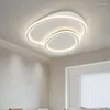 Plafondverlichting Moderne woonkamer Led-lampen voor Noordse onregelmatige vorm Slimme dimbare woondecoratiearmaturen