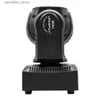 Moving Head Lichter RGBW Moving Head Strahl Lampe 4 in1 60W DMX512 Controller DJ Lampe Weihnachten KTV Bar Disco professionelle Bühnenbeleuchtung Ausrüstung Q231107