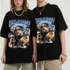 Mannen T-shirts Hip Hop Slechte Bunny Zomer Korte Mouw T-shirts Katoen Plus Size Oversize Tee Vrouwen Heren Grafische t-shirt254E