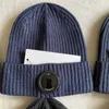 Gorro chapéu gorro masculino gorro cp boné cp designer chapéus casual grosso malha chapéu de lã quente beaniehats um gorro cp s chapéus