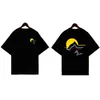 23SS Designer Tide T Shirts Chest Letter Laminerad tryck Kort ärm High Street Löst överdimensionerad T-shirt 100% Pure Cotton Tops för män och kvinnor S-XL