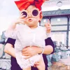 Hair Accessories 1pc Kids Boys Girls Sunglasses Flower Round Glasses Children Baby Plastic Eyewear Cute Lovely Gifts Party Travel Fashion