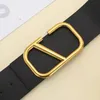 Designer Luxury Fashion coats lady Belt Business Smooth Buckle Belts Woman buckle dress belt Width 7cm