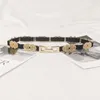 Bälten Sishion Fashion Luxury Metal Chain for Women Accessories Ladies Simple Elegant Slender Belt Midjeband Straps SCM0249