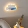 Vägglampa moln modern minimalistisk sovrum sovrum multifunktionellt vardagsrum soffa bakgrundslampor