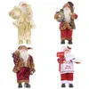 Рождественское украшение для фестиваля, стоящая кукла Санта-Клауса, креативный новый рюкзак Санта-Клауса, украшение для куклы старика