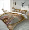 Europa anjo conjunto de cama fronha têxteis para casa animal cama 3d impressão digital capa edredão