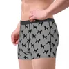 Mutande Barboncino Toy Nero Intimo da uomo Boxer Pantaloncini Mutandine Divertenti Traspiranti per uomo