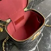 Étui de pansement de créateur rétro Chaîne en cuir authentique 10a Sac à bandoulière de qualité miroir avec boîte C092