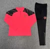 2024 New Mans Tracksuit Citys Haaland Half Zip Training Suit Men Kids 24/25 Long Sleeve Sportswear Football 2025 Boys Girls Survatment Foot Chandal