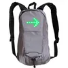 Outdoor-Taschen Sport-Fernbedienung LED-Warnung Radfahren Laufen Wandern Trekking-Rucksack-Tasche für Toursim Camping