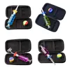 Paladin886 CSYC NC084 Smoking Pipe Bag Set Cooling Oil Inside Glass Pipes 14mm Quartz Ceramic Nails Quartz Banger Nail Clip Dabber Tool Colorful Dab Rig Pipe Kit