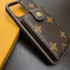Beautiful LU Card Wallet Designer Phone Cases for iPhone 15 14 13 12 11 Pro Max Hi Quality Purse 18 17 16 15pro X XS 7 8 Plus Luxury Leather Purse Cover with Logo Box Packing
