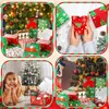 Weihnachtsdekorationen, kleine Geschenkboxen mit Deckel, 10,2 x 5,1 cm, Wellpappe zum Verpacken, Drop-Delivery, Otpam