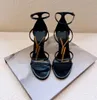 2024 Designer Talons hauts YvessSaintLaurent High Heels Robe classique 10cm8cm Robe de mariée en or noir