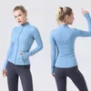 Jaqueta de yoga feminina definir treino esportes jaqueta de fitness secagem rápida jaquetas esportivas jaqueta de cor sólida com zíper jogging camisa esportiva roupas esportivas