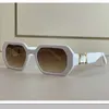 Zonnebrillenset Auger Vintage Topkwaliteit Luxe Dames Koreaanse versie Metalen randloze gradiënt zonnebrillen tinten UV400