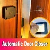 Zatrzaski drzwi automatyczne samozamykacze 500g-1200g bez dziurkacza miękkie zamykacze do przesuwnych szklanych drzwi samozamykacze do drzwi napinających