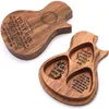 3st Wood Guitar Picks Acoustic Electric Musical Instrument Accessory With Box