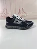 2023 Hot Luxurys Designer Heren Sportschoenen Blauw Zwart Wit Vintage Mode Dames Casual Schoenen Vetersluiting Maat 38-46 jsml230508