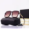 Дизайнерские солнцезащитные очки для женщин и мужчин моде моделей Специальная ультрафиолетовая буква для защиты 400