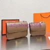 Bolsas de hombro 9A Bolsa de calidad superior Monedero de mujer Hemas Diseñador Bolsas de asas Hecho a mano Diseñador de lujo Bolsos Moda clásica Togo Cartera de cuero Pochette Embrague