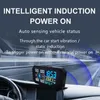 CAR TPMS SOLAR POWER TPMS Autobandendruk Alarm Monitor Auto -beveiligingssysteem Bandendruk Temperatuur Waarschuwing Nieuw