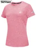 Damska koszulka tacvasen elastyczna nawilżająca letnia koszulka damska swobodna koszulka załoga szyja ćwiczenie koszuli sportowe gimnastyczne t-shirt top 230407